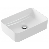 Раковина накладная Cersanit Crea 50 Rectangular UM-CRE50/1-oc-RC белая