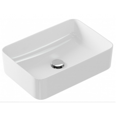 Раковина накладная Церсанит Crea 50 Rectangular UM-CRE50/1-oc-RC белая