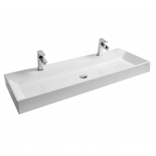 Раковина подвесная двойная Ravak Natural Duo XJO01212000 белая