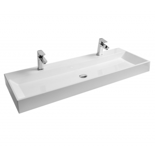 Раковина подвесная двойная Ravak Natural Duo XJO01212000 белая