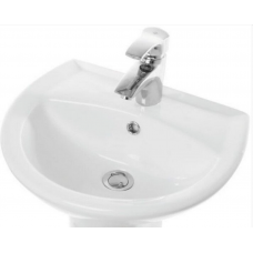 Раковина подвесная Sanita Аттика ATC46SAWB01 белая Раковина подвесная Sanita Аттика ATC46SAWB01 белая