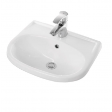 Раковина подвесная Sanita Комфорт CMFSAWB01 белая Раковина подвесная Sanita Комфорт CMFSAWB01 белая