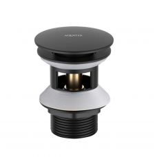 Донный клапан для раковины Aquatek черный AQ6002MB Донный клапан для раковины Aquatek черный AQ6002MB