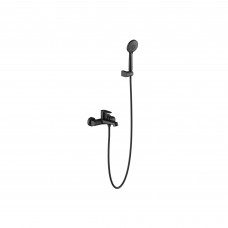 Смеситель для ванны с душем AQUATEK Оберон AQ1249MB однорычажный черный матовый