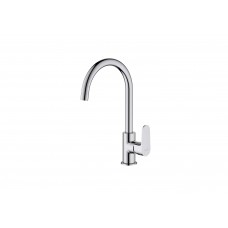 Смеситель для кухни AQUATEK Оберон AQ1282CR однорычажный хром Смеситель для кухни AQUATEK Оберон AQ1282CR однорычажный хром