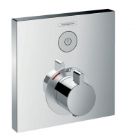 Смеситель для душа HANSGROHE Shower Select 15762000 термостатический встраиваемый хром