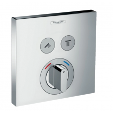 Смеситель для душа HANSGROHE Shower Select 15768000 термостатический встраиваемый хром Смеситель для душа HANSGROHE Shower Select 15768000 термостатический встраиваемый хром