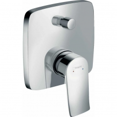 Смеситель для ванны HANSGROHE Metris 31454000 встраиваемый хром Смеситель для ванны HANSGROHE Metris 31454000 встраиваемый хром