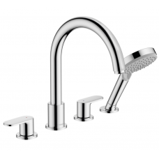 Смеситель на борт ванны HANSGROHE Vernis Blend 71456000 двухвентильный хром