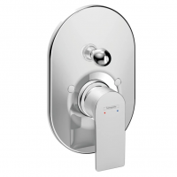 Смеситель для ванны HANSGROHE Rebris E 72459000 встраиваемый хром