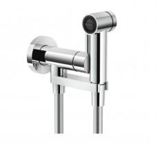 Смеситель с гигиеническим душем NOBILI AV00600CR встраиваемый хром