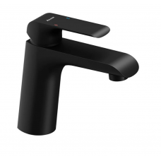 Смеситель для раковины RAVAK Flat Black FL 014.20 X070173 однорычажный черный матовый Смеситель для раковины RAVAK Flat Black FL 014.20 X070173 однорычажный черный матовый