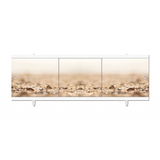 Водостойкий экран под ванну Ультралёгкий АРТ Песок, длина 1480 мм