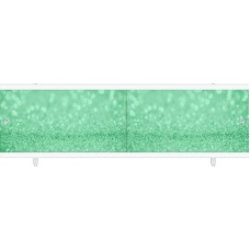 Экран фронтальный универсальный под ванну Метакам Кварт зеленый иней 168 см Экран фронтальный универсальный под ванну Метакам Кварт зеленый иней 168 см