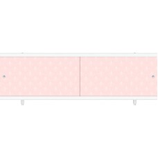 Экран фронтальный универсальный под ванну Метакам Кварт розовый иней 168 см Экран фронтальный универсальный под ванну Метакам Кварт розовый иней 168 см