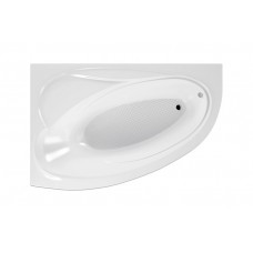 Ванна акриловая Метакам Dolce левая белая 164х110 см