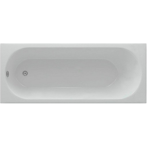 Акриловая ванна Aquatek Оберон 180x80 OBR180-0000002 с фронтальным экраном (слив слева, вклеенный каркас)