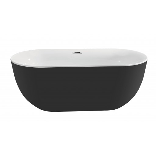 Ванна акриловая Aquatek Афина черная 170х80 см AQ-144778Bl