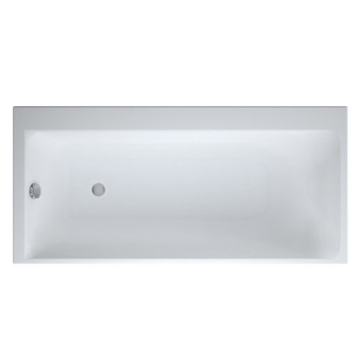 Ванна акриловая Церсанит Smart белая 170х80 см 63351