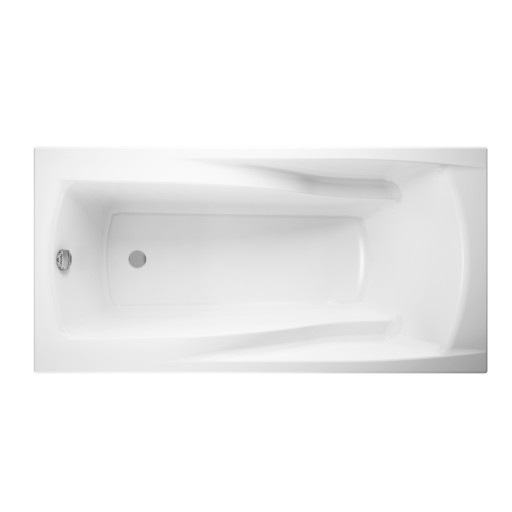 Ванна акриловая Церсанит Zen белая 170х85 см 63355