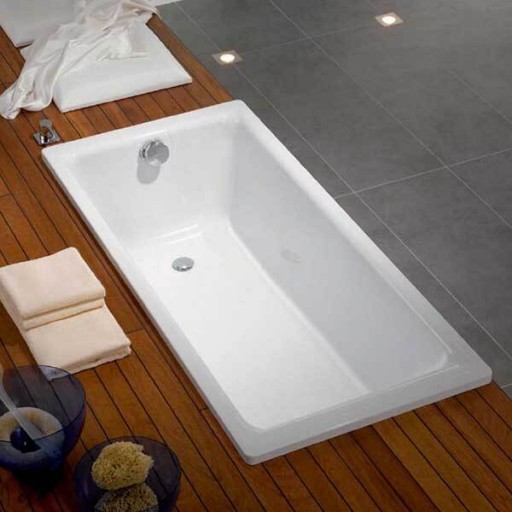 Стальная ванна Kaldewei Puro 256200013001, 170x75 мм, модель 652 прямоугольная