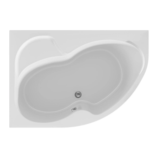Ванна акриловая Marka One Aura белая 150х105 см 01ау1510л