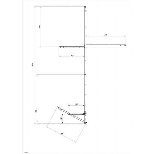 Рама разборная 1 Марка Gracia 170х100 см 03гр1710