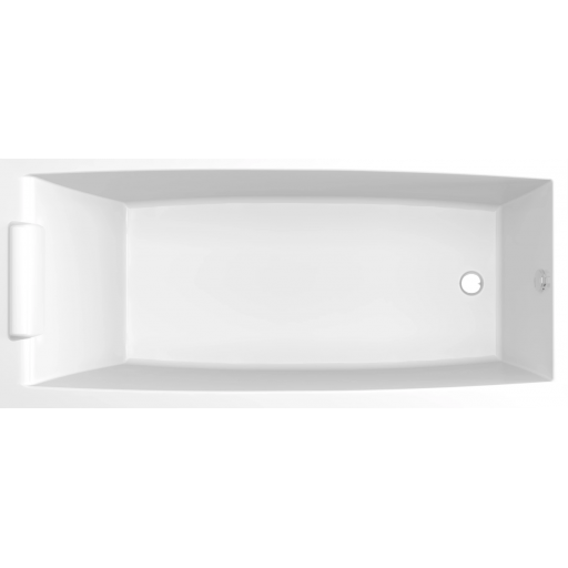 Ванна акриловая Marka One Aelita Slim белая 150х75 см 01ае1575слим