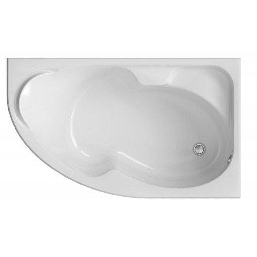 Акриловая ванна 1 Марка Diana, правая, 900*1700 мм, асимметричная