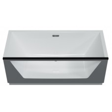 Акриловая ванна Aima Neo, 750*1700 мм, отдельностоящая, 1 стекло (принт бетон)