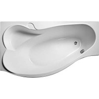Акриловая ванна Marka One Gracia, 950*1600 мм, левая, асимметричная