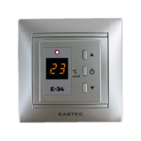 Терморегулятор EASTEC E-34 серебро (3,5 кВт)