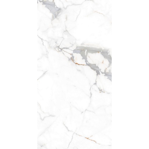 Керамогранит Global Tile Calacatta Imperial белый 60x120 GT120606103PR
