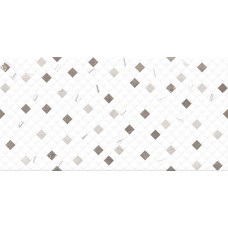 Плитка облицовочная Global Tile Siluet белая 50*25 GT125VG